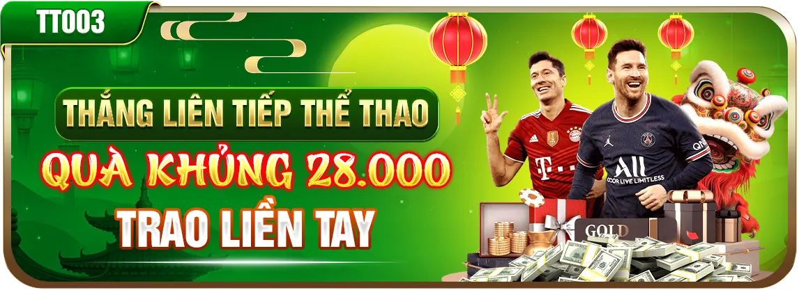 Ưu đãi nạp lần đầu tại typhu88